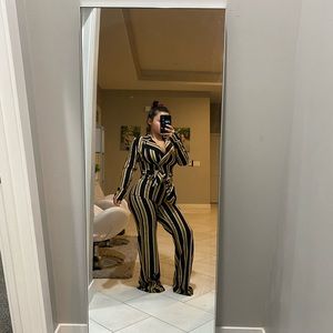 Fashion Nova Two Piece Office Pant Set